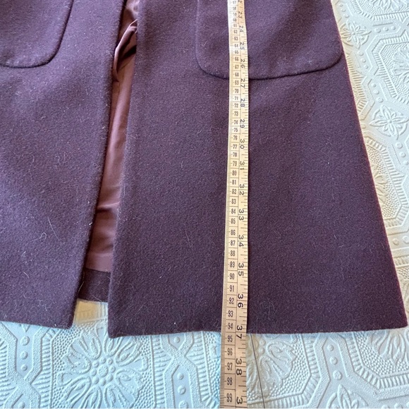 Contemporaine Simons Wool Blend Sleeveless Midi Vest Sz S EUC - Picture 11 of 16